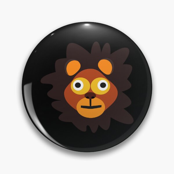 Item preview, Cute Minimalist Lion Face Sticker designed and sold by Superesko.