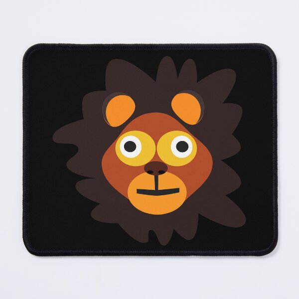 Item preview, Cute Minimalist Lion Face Sticker designed and sold by Superesko.