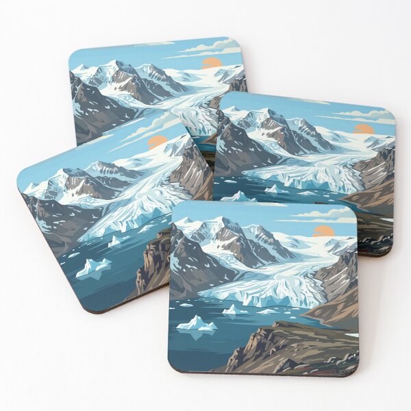 Item preview, Quttinirpaaq National Park Canada Travel Vintage designed and sold by RareDeerArt.