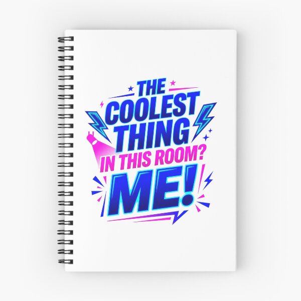 Item preview, The Coolest Thing Spotlight Neon Typography designed and sold by KhAIa Reeve Art Studio.