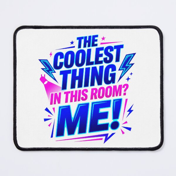 Item preview, The Coolest Thing Spotlight Neon Typography designed and sold by KhAIa Reeve Art Studio.
