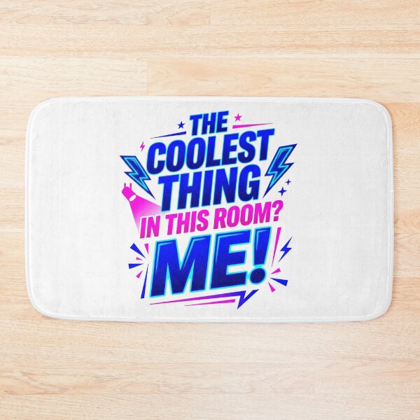 Item preview, The Coolest Thing Spotlight Neon Typography designed and sold by KhAIa Reeve Art Studio.
