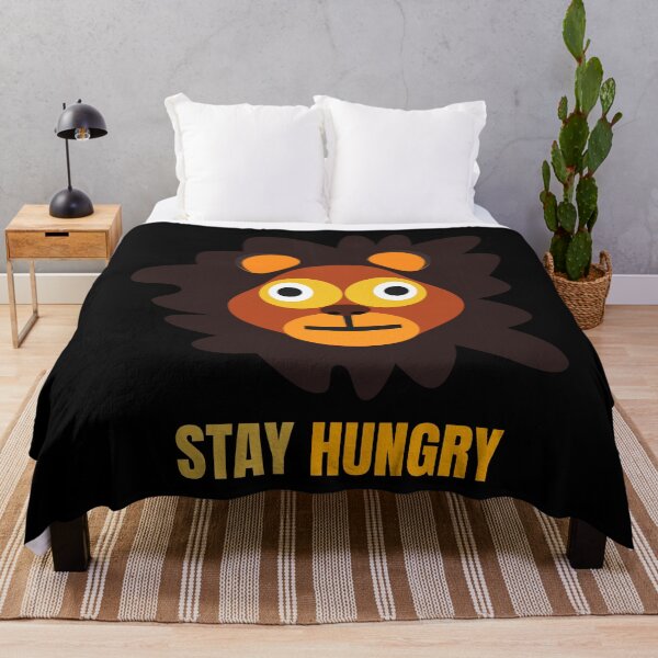 Item preview, Stay Hungry | Motivational Lion Design designed and sold by Superesko.