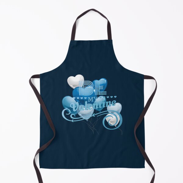 Item preview, Be My Valentine Balloon Love (Blue On Black) designed and sold by DonnasynAriadne.