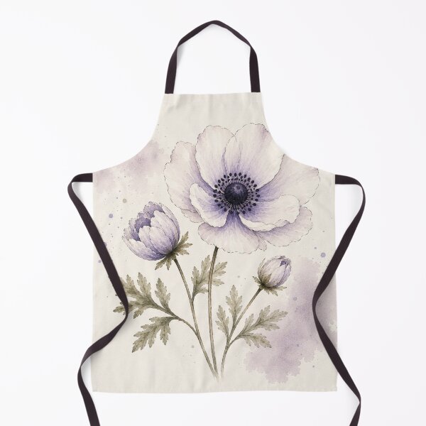 Item preview, Anemone Watercolor Botanical Floral Art Print designed and sold by TheSlowShore.