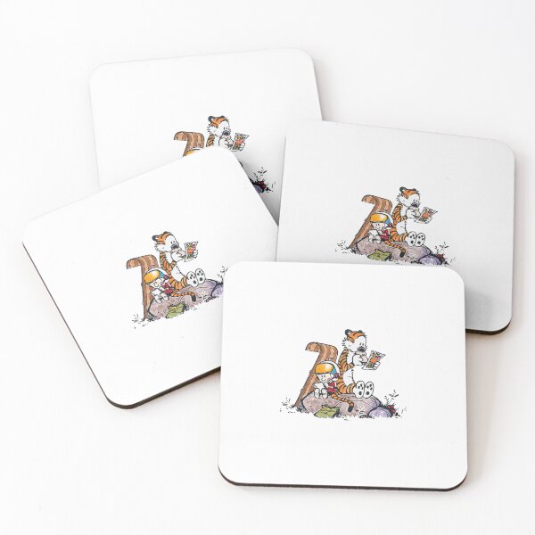 Item preview, Calvin and Hobbes Funny Ride Together  designed and sold by memoryweaverart.
