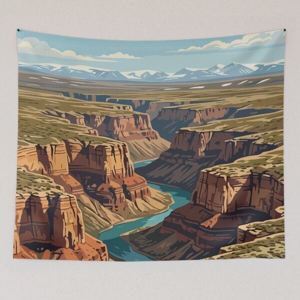 Item preview, Tuktut Nogait National Park Canada Travel Vintage designed and sold by RareDeerArt.