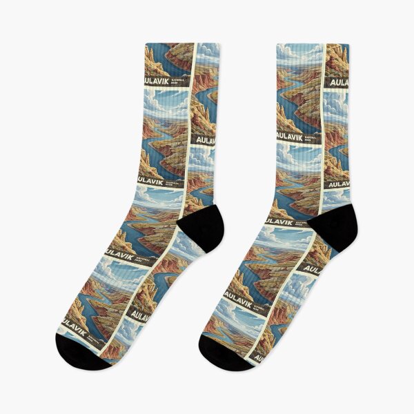 Item preview, Aulavik National Park Canada Travel Vintage designed and sold by RareDeerArt.