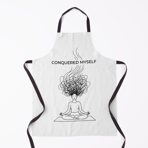 Item preview, Conquered Myself Meditation Mental Clarity Mindful designed and sold by SplashTastic.