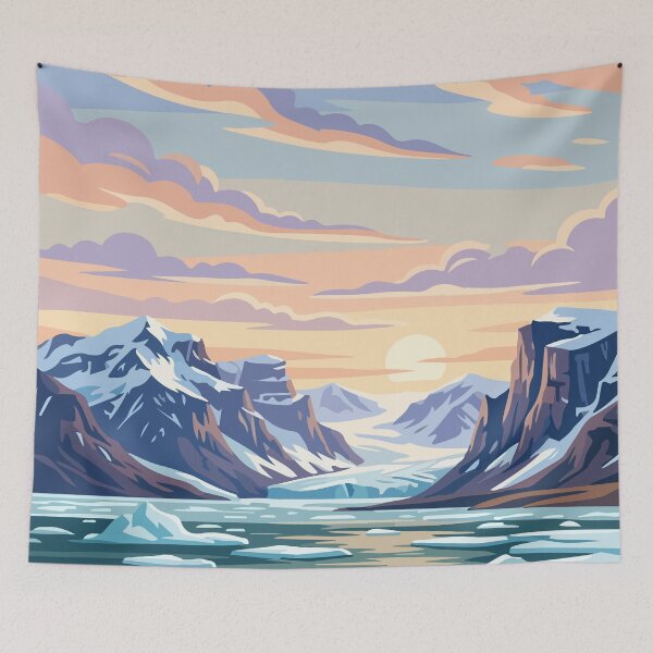 Item preview, Qausuittuq National Park Canada Travel Vintage designed and sold by RareDeerArt.