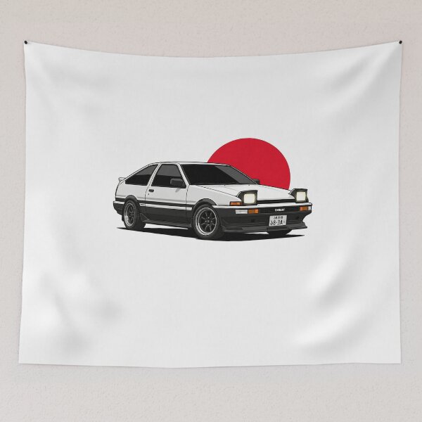 Artikelvorschau, Initial D Trueno AE86 entworfen und verkauft von anuggra.