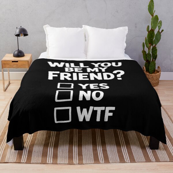 Item preview, Will You Be My Friend Funny Checklist Best Friend Gift designed and sold by Say It With Ink.