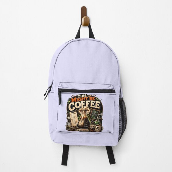 Item preview, This Might Be Coffee Funny Caffeine Humor designed and sold by pradeepvisuals.