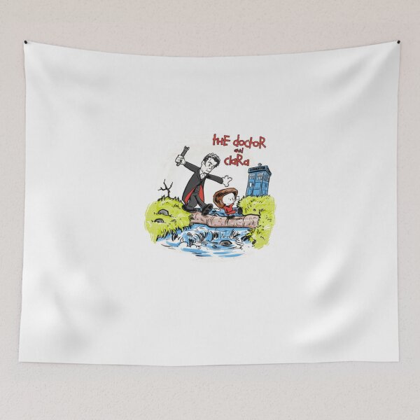 Item preview, The Doctor and Clara designed and sold by memoryweaverart.