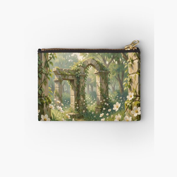 Item preview, Forest Landscape with White Flowers and Ivy designed and sold by Vicky Brago-Mitchell®.