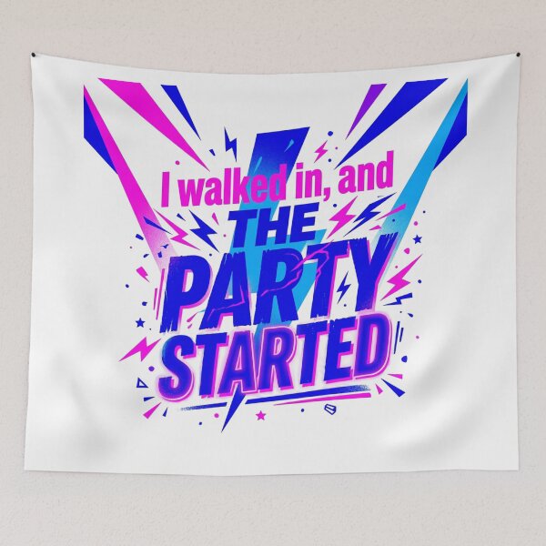 Item preview, I Walked In Spotlight Neon Typography designed and sold by KhAIa Reeve Art Studio.