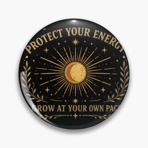 Item preview, Protect Your Energy Vintage Sunburst Design designed and sold by Digital_products_0111.