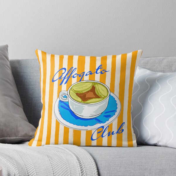 Item preview, Affogato Club Aesthetic Coffee Illustration designed and sold by MaiZephyr.