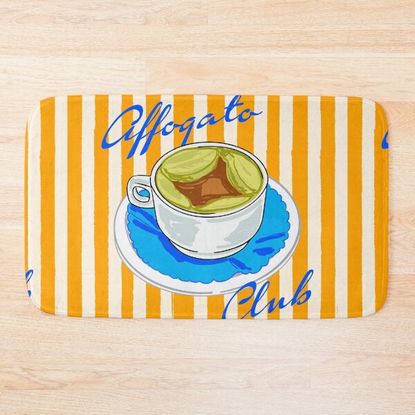 Item preview, Affogato Club Aesthetic Coffee Illustration designed and sold by MaiZephyr.