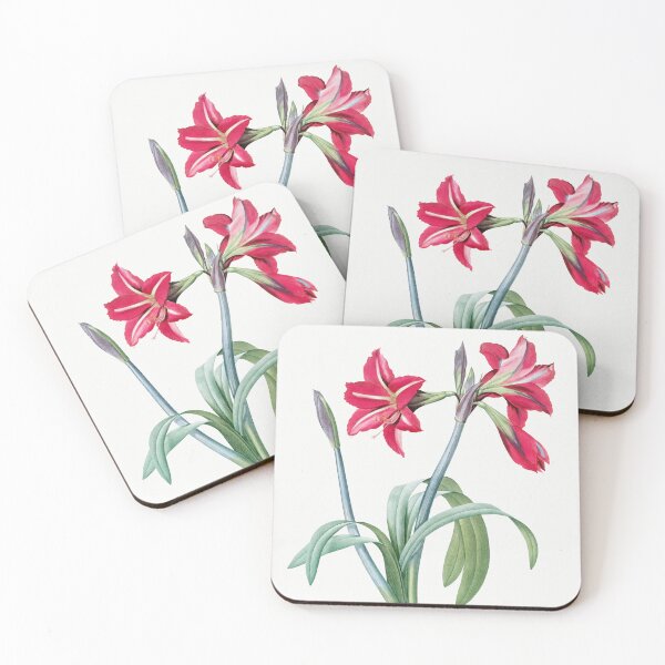 Item preview, Brazilian Amaryllis Flowers Vintage Botanical Illustration designed and sold by TheRetroArtRoom.