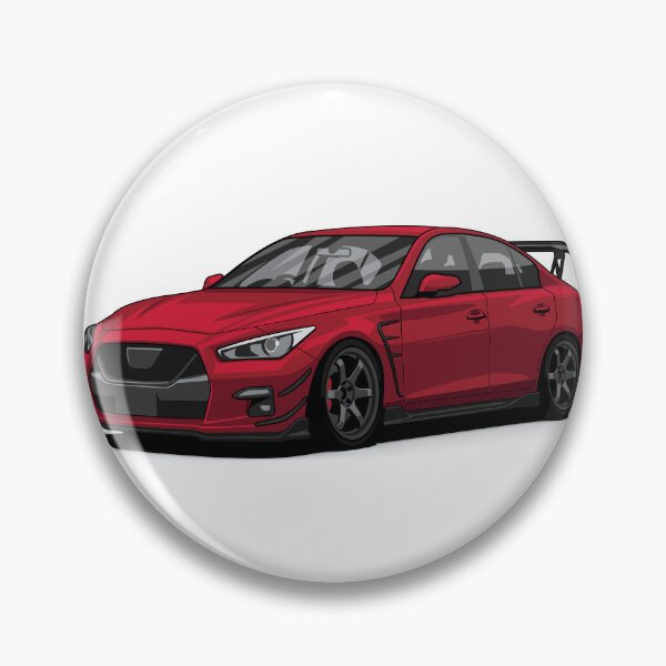 Item preview, Red Sports Sedan Vector Illustration designed and sold by wisnubayuaji.