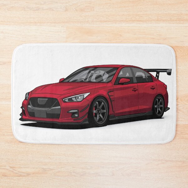 Item preview, Red Sports Sedan Vector Illustration designed and sold by wisnubayuaji.