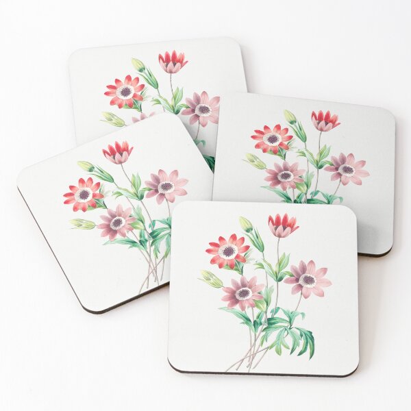 Item preview, Broad Leaved Anemone Flowers Vintage Botanical Illustration designed and sold by TheRetroArtRoom.