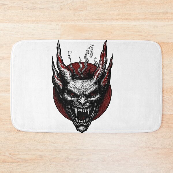 Item preview, Gothic Demon Mask Tattoo - Trash Polka Edition  designed and sold by Ideniquo.