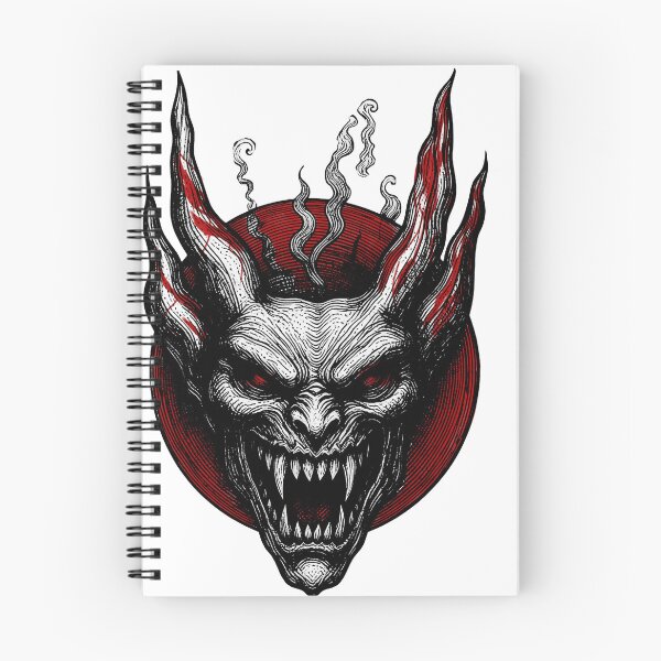 Item preview, Gothic Demon Mask Tattoo - Trash Polka Edition  designed and sold by Ideniquo.
