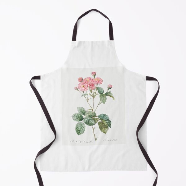 Item preview, Carnation-petalled Cabbage Rose Flowers Vintage Botanical Illustration designed and sold by TheRetroArtRoom.