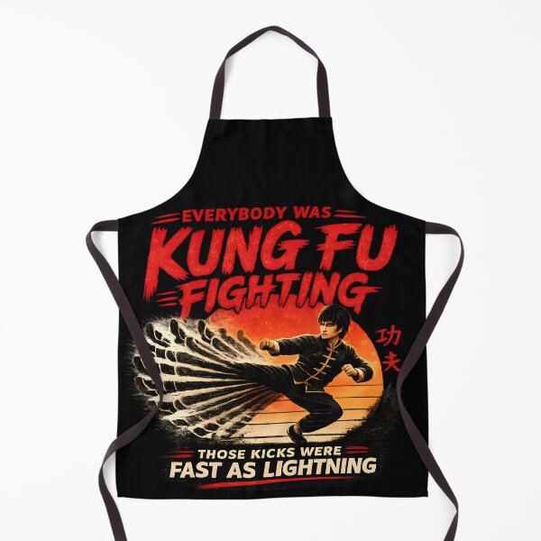 Item preview, Everybody Was Kung Fu Fighting – Those Kicks Were Fast as Lightning designed and sold by WordWab.