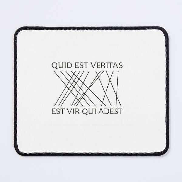 Item preview, Quid Est Veritas – Latin Philosophy Typography designed and sold by Mystic & Celestial Art.