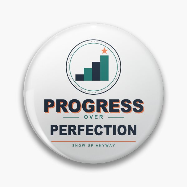 Item preview, Progress Over Perfection Ascending Stairs T-Shirt designed and sold by Mega-Shopping.