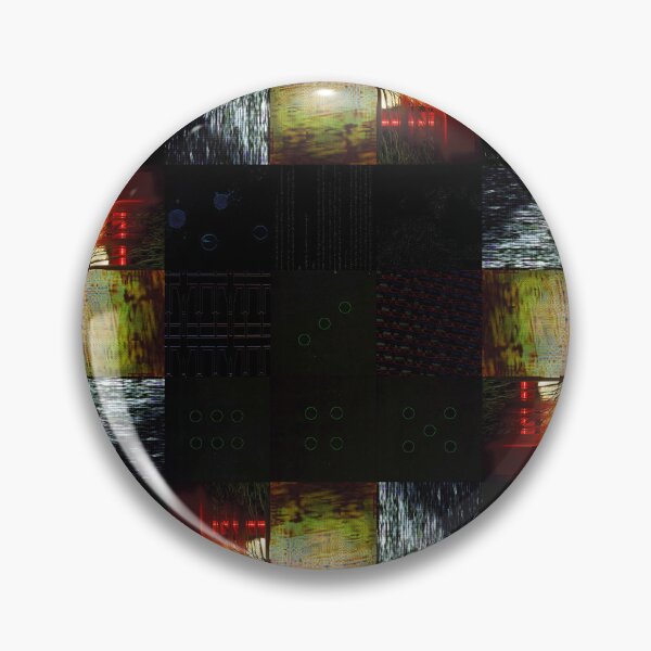 Item preview, Peek Abstract Glitch Art Digital Distortion Grid Graphic designed and sold by Terry Bain.