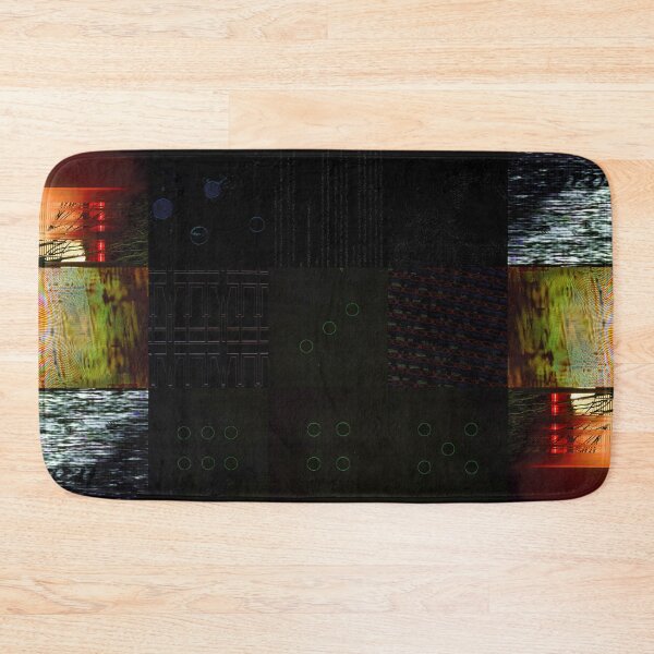 Item preview, Peek Abstract Glitch Art Digital Distortion Grid Graphic designed and sold by Terry Bain.