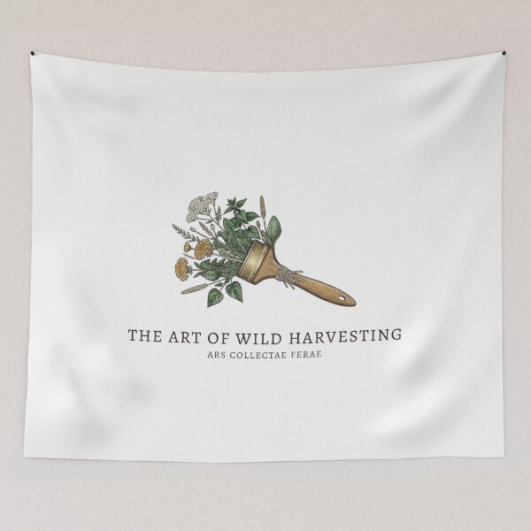 Item preview, The Art Of Wild Harvesting Botanical Painting Illustration T-Shirt  designed and sold by VintryOff.