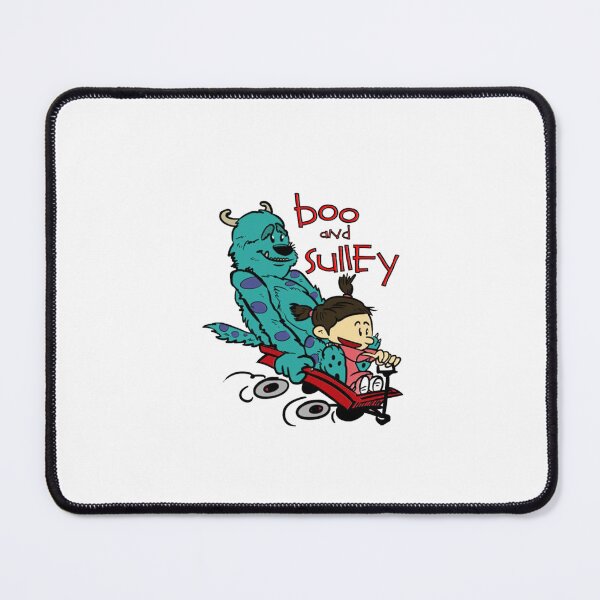 Item preview, Boo and Sulley as Calvin and Hobbes designed and sold by memoryweaverart.