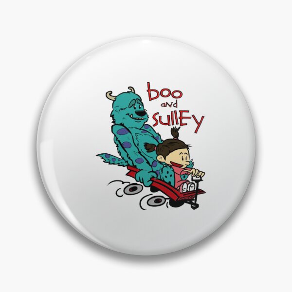 Item preview, Boo and Sulley as Calvin and Hobbes designed and sold by memoryweaverart.