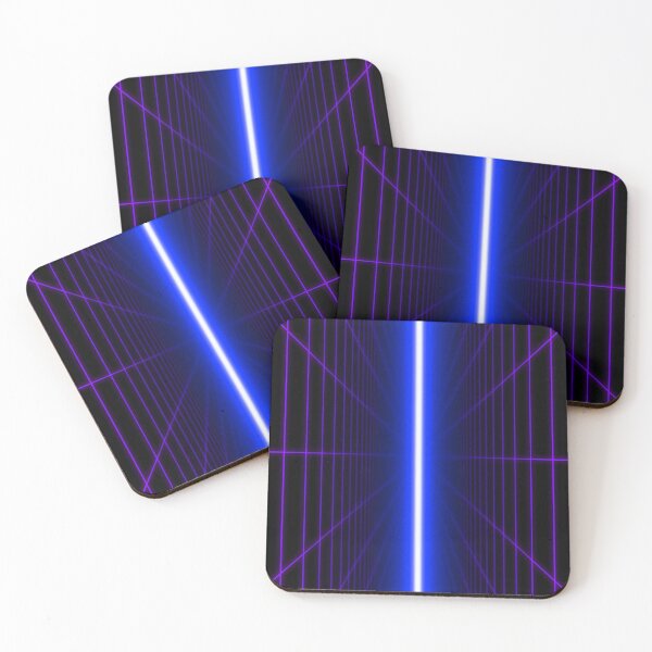 Item preview, Blue Vertical Parallel Planes designed and sold by Electric Shock!! Design.