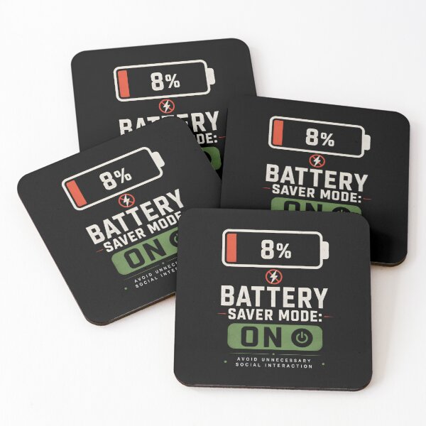 Item preview, Battery Saver Mode ON designed and sold by MidnightCache.