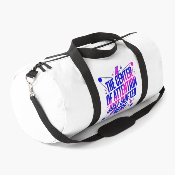 Item preview, Center Of Attention Shifted Spotlight Neon Typography designed and sold by KhAIa Reeve Art Studio.