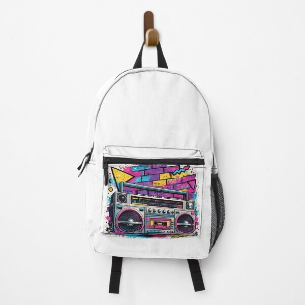 Item preview, 80s Boombox Graffiti Street Art - Retro Hip Hop designed and sold by irfanshikh.