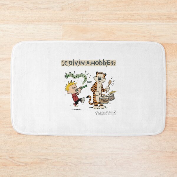 Item preview, Boy and Tiger, Calvin and Hobbes vintage 90s, Classic Cartoon, Classic Comic designed and sold by memoryweaverart.