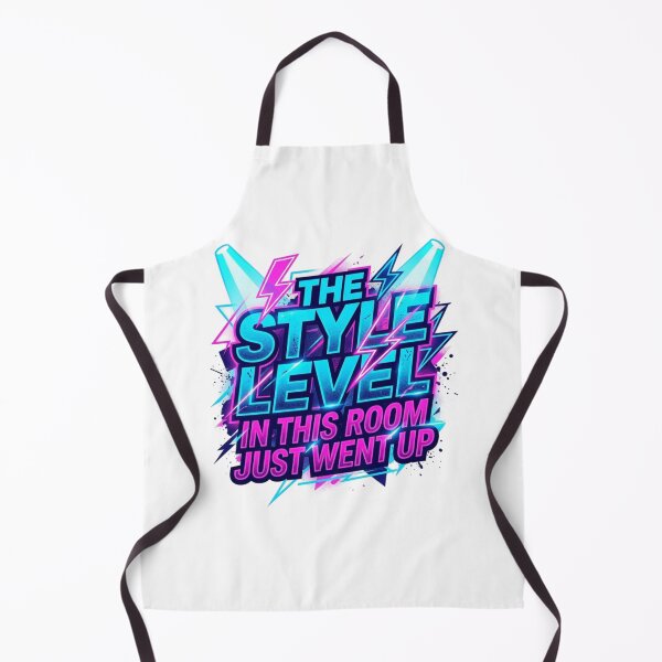 Item preview, Style Level Went Up Spotlight Neon Typography designed and sold by KhAIa Reeve Art Studio.