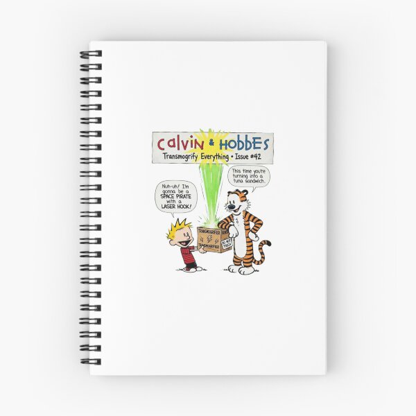 Item preview, Boy and Tiger, Calvin and Hobbes vintage 90s, Classic Cartoon, Classic Comic designed and sold by memoryweaverart.