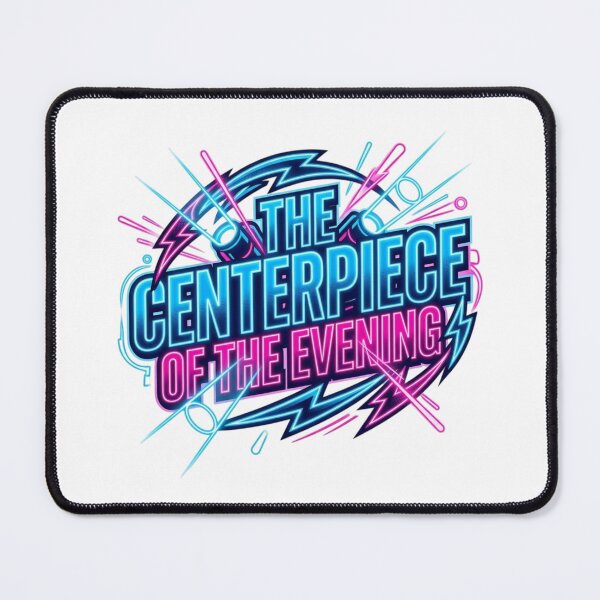 Item preview, Centerpiece Of Evening Spotlight Neon Typography  designed and sold by KhAIa Reeve Art Studio.