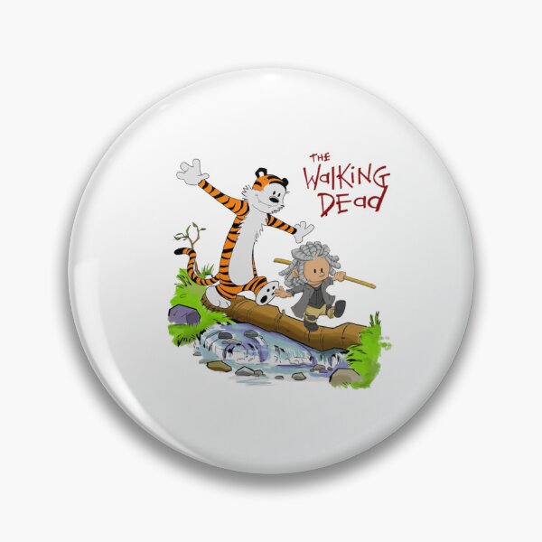 Item preview, Calvin and HobbesThe Walking Dead designed and sold by memoryweaverart.