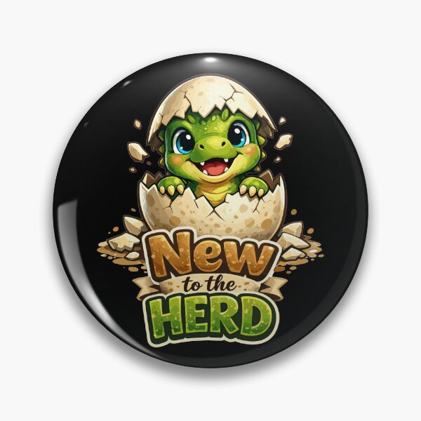 Item preview, Cute Baby Dinosaur - New to the Herd Dino designed and sold by Pineapple-Tree.