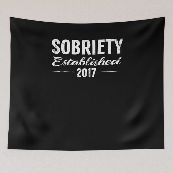 Item preview, Sobriety Est 2017 - Celebrate Sober designed and sold by theredteacup.