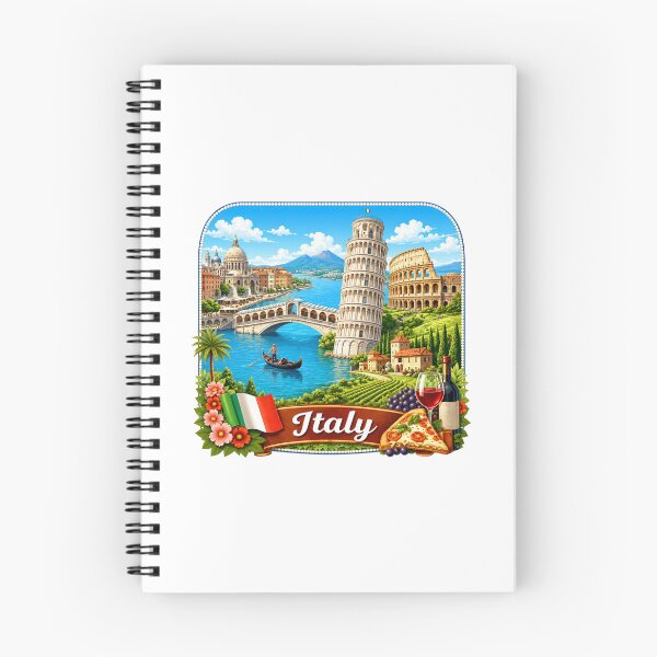 Artikelvorschau, Italien-Reisedesign entworfen und verkauft von Myra365Art.